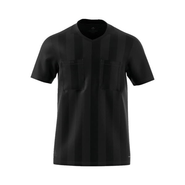 Adidas 18 Short Sleeve Referee Jersey Black