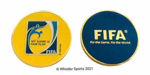 FIFA 'My Game Is Fair Play' Referee Flip Coin (New and Improved)