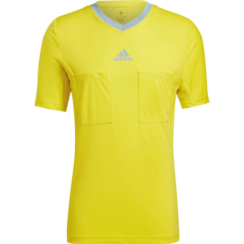 Adidas 22 Short Sleeve Referee Jersey- Yellow