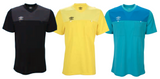 Umbro Caution Short Sleeve Referee Jersey (Black, Yellow, Blue)
