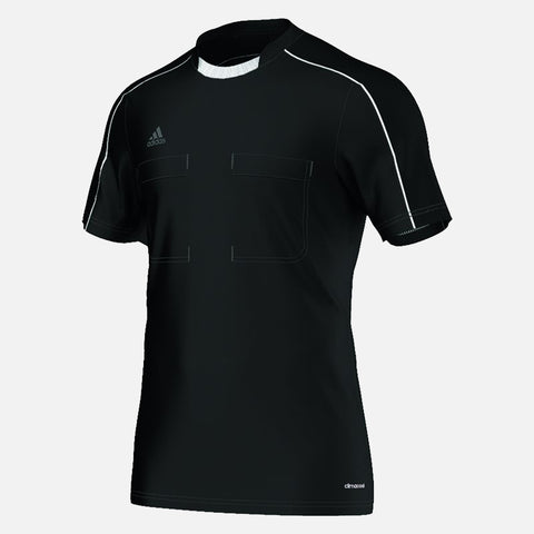 Adidas 16 Short Sleeve Referee Jersey - Black