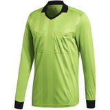 Adidas 18 Long Sleeve Referee Jersey - Semi Solar Green