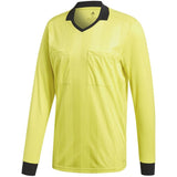 Adidas 18 Long Sleeve Referee Jersey - Shock Yellow