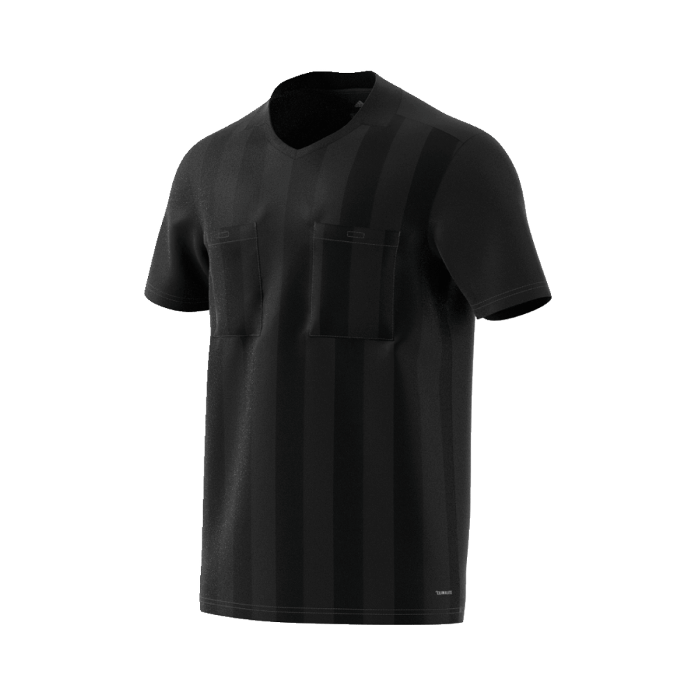 Adidas 18 Short Sleeve Referee Jersey Black Whistler Sports