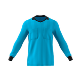 Adidas 18 Long Sleeve Referee Jersey - Bright Cyan (Light Blue)