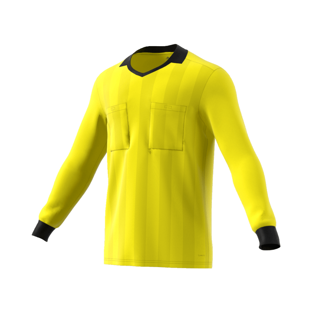 Adidas 18 Long Sleeve Referee Jersey Shock Yellow