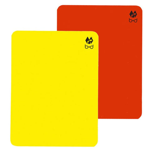 b+d Yellow and Red Cards