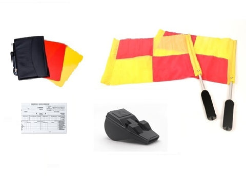 Flags/Cards/Whistle/Coin Essentials Combo