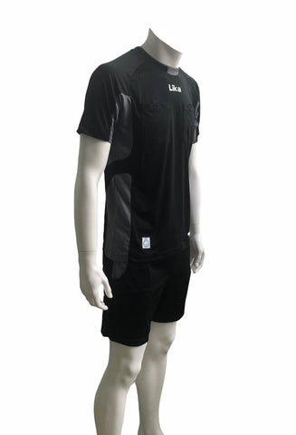 Lika Sports Referee Uniform Package (Black/Grey)