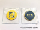 FIFA 'My Game Is Fair Play' Referee Flip Coin (New and Improved)